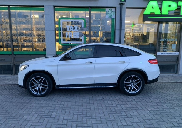 Mercedes-Benz GLE cena 190000 przebieg: 96500, rok produkcji 2016 z Białystok małe 277